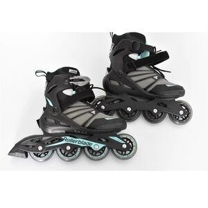 Rollerblade Zetrablade Womens Inline Skate, Size W7 Black/Blue